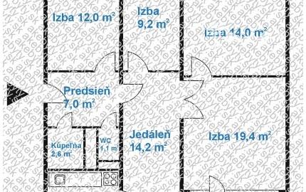 4-izbový priestranný byt, na Vansovej ul., Prešov